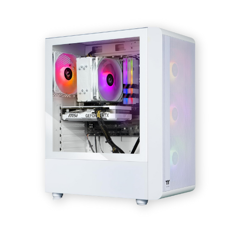 Thermaltake LCGS Quartz i460 R4 Gaming Desktop Best Pre-Built Gaming PC by Thermaltake