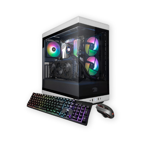 iBUYPOWER Y40 White Gaming PC - Y40WI7N47T01 Best Pre-Built Gaming PC by iBUYPOWER
